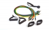 Эспандер Power Bands многофункциональный 5 жгутов FI-5955 (5 жг. с различ. жестк. силикон, l-120см) 0
