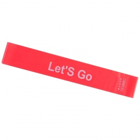 Стрічка опору, рожевий, 600х50х0, 35мм, Let'sGo. Зусилля: X-Light.