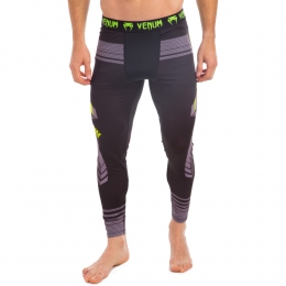 Штаны мужские компрессионные для спорта VNM TECHNICAL 2.0 CO-8233 (PL, эластан, M-2XL-165-185cм, черный-салатовый)