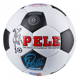 М'яч футбольний Grippy PELE, чорно-білий.